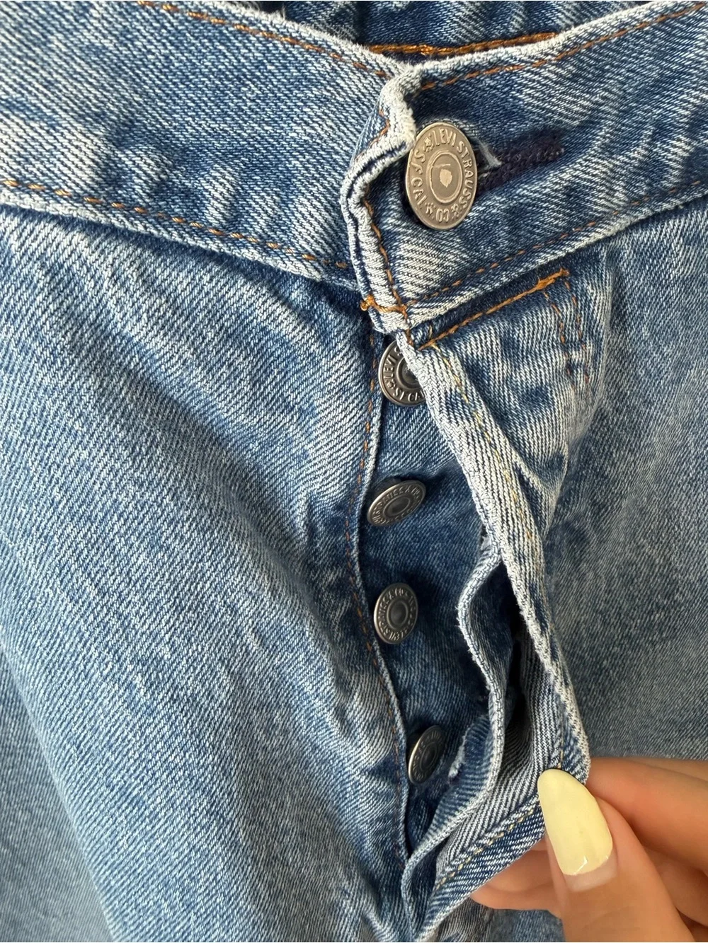 LEVI’S Premium 501 ‘93 Straight Big E Button Fly Denim Jeans | 34X34